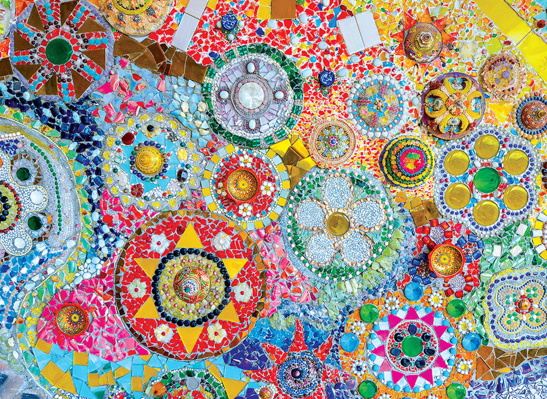 Jigsaw Puzzle<br> 1000 Pieces<br> Thailand Mosaic
