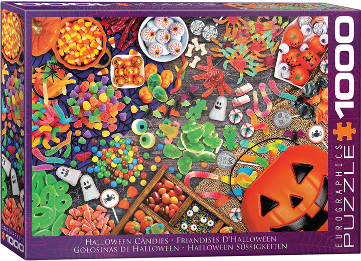 Jigsaw Puzzle<br> 1000 Pieces<br> Halloween Candies