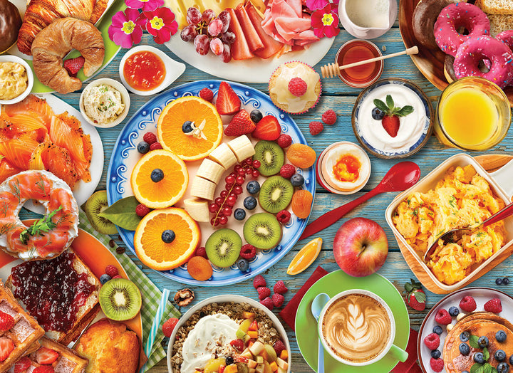 Jigsaw Puzzle<br> 1000 Pieces<br> Breakfast Table