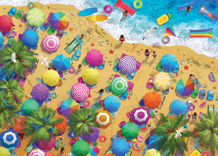 Jigsaw Puzzle<br> 1000 Pieces<br> Beach Summer Fun