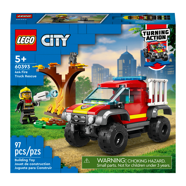 LEGO City<br> 4x4 Fire Truck Rescue<br> 60393