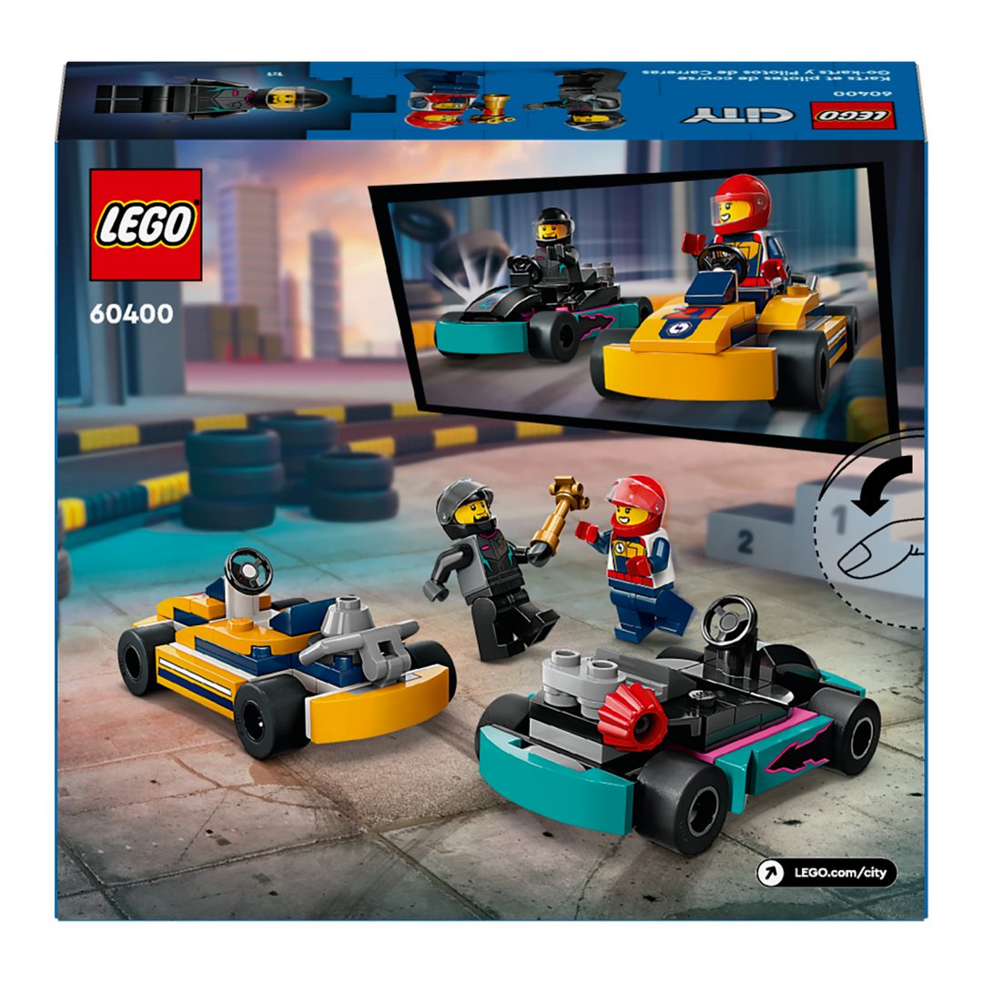 LEGO City<br> Go-Karts and Race Drivers<br> 60400