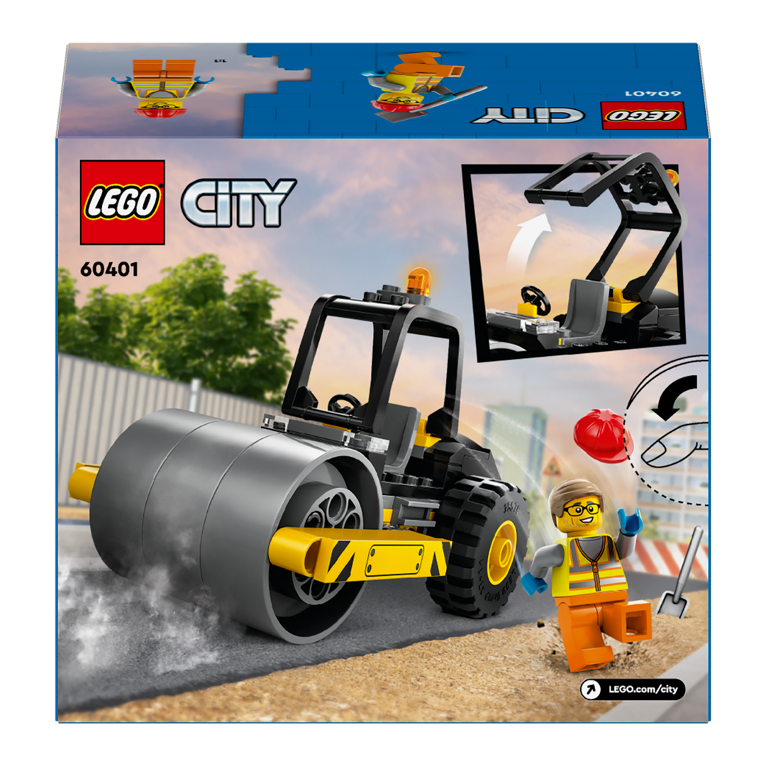 LEGO CITY<br> Construction Steamroller<br> 60401