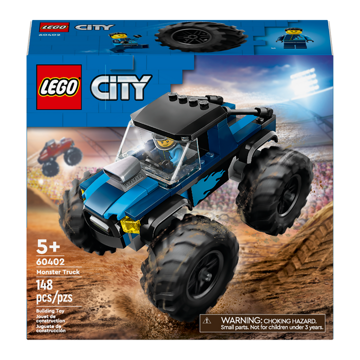 LEGO City<br> Blue Monster Truck<br> 60402