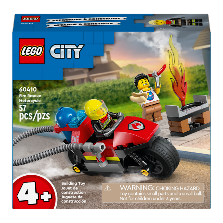 LEGO CITY<br> Fire Rescue Motorcycle<br> 60410