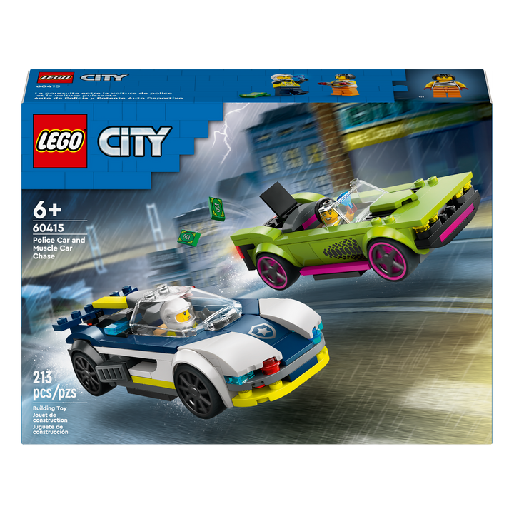 LEGO City<br> Police Car and  Muscle Car Chase<br> 60415