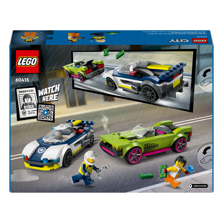 LEGO City<br> Police Car and  Muscle Car Chase<br> 60415