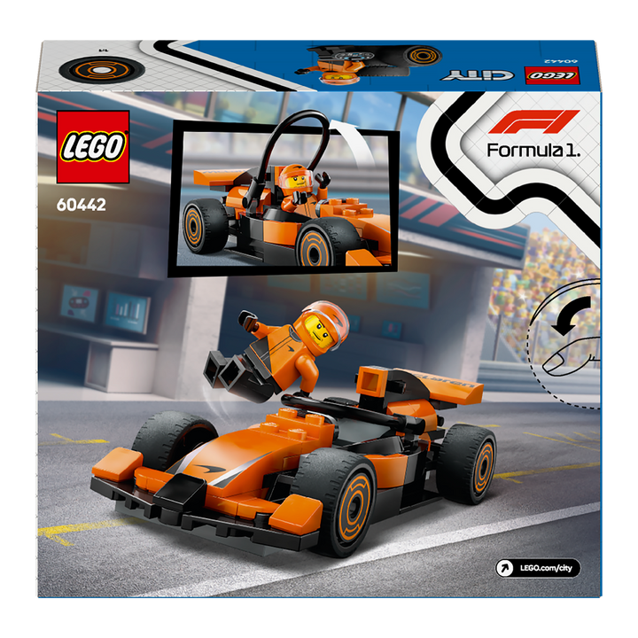 LEGO City<br> F1 Driver with McLaren Race Car<br> 60442