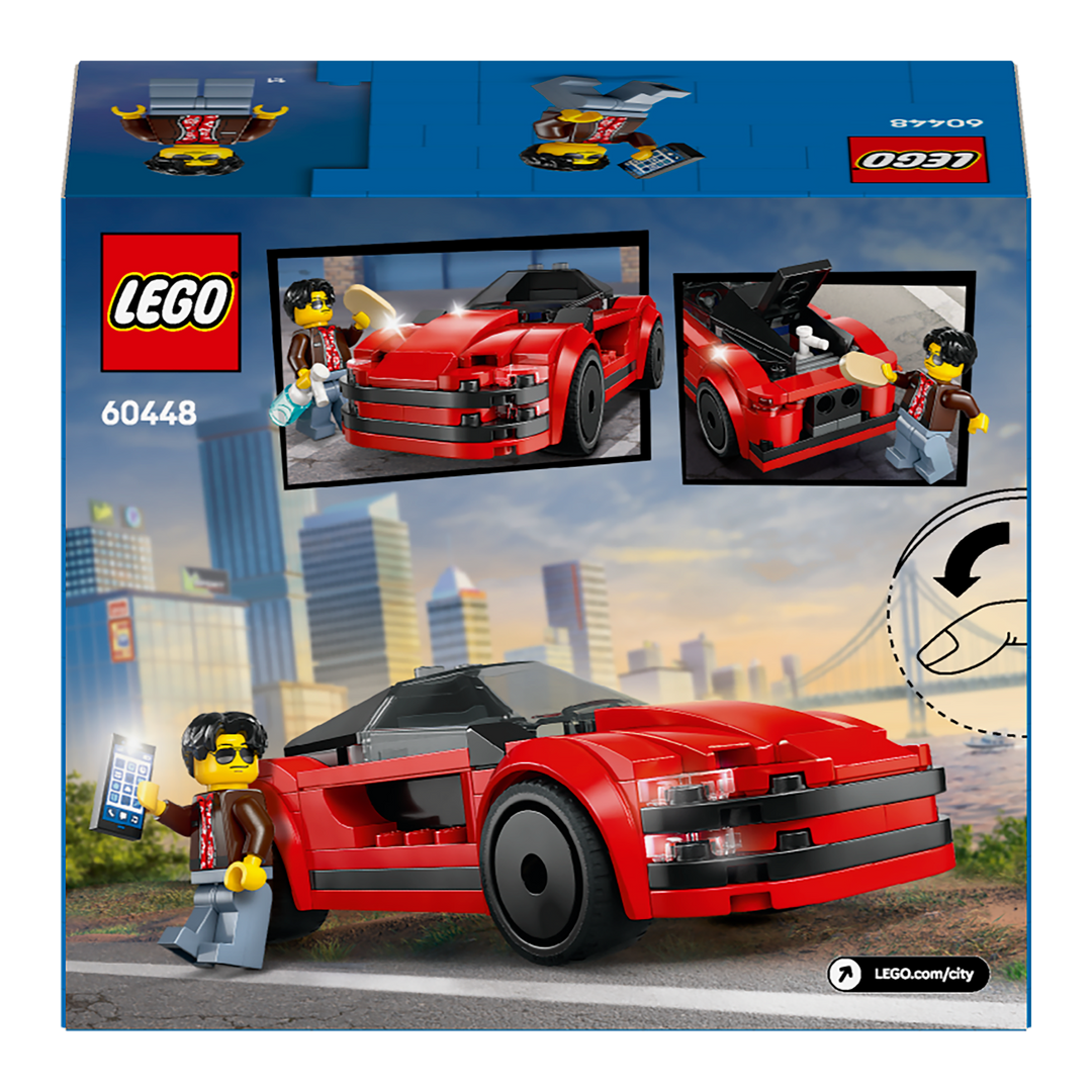 LEGO City<br> Red Sport Car<br> 60448