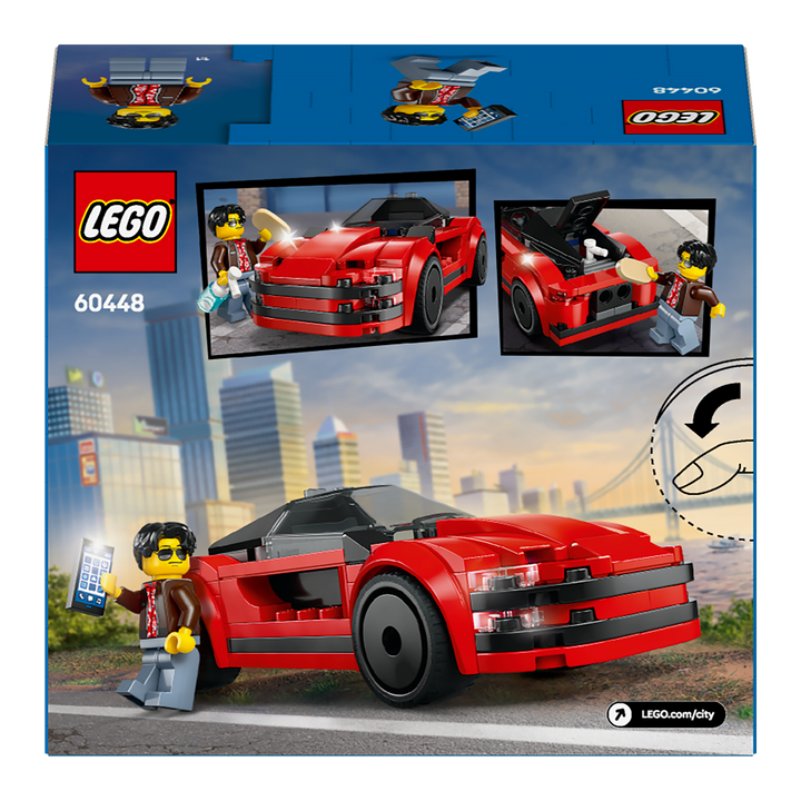 LEGO City<br> Red Sport Car<br> 60448