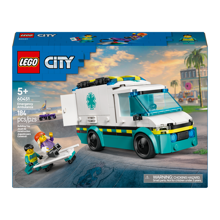 LEGO City<br> Emergency Ambulance<br> 60451