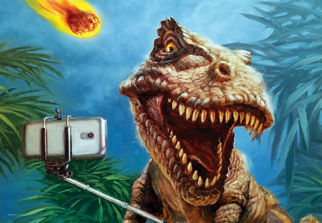 Jigsaw Puzzle<br> 100 Pieces<br> Dinosaur Selfie