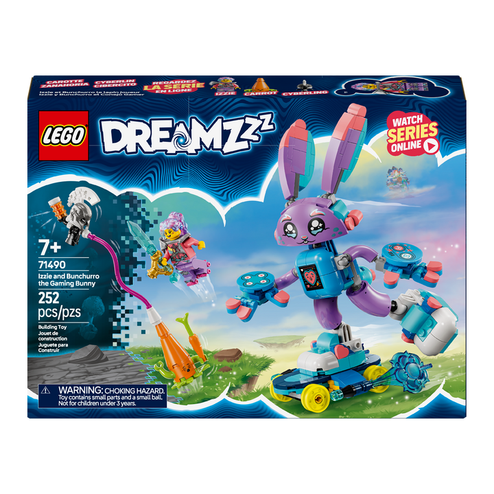 LEGO DREAMZzz<br> Izzie and Bunchurro the Gaming Bunny<br> 71490