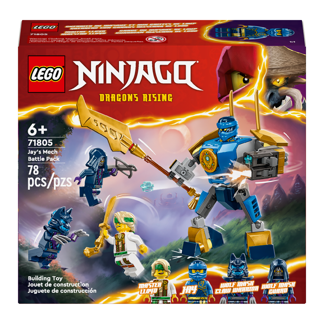 LEGO Ninjago<br> Jay's Mech Battle Pack<br> 71805