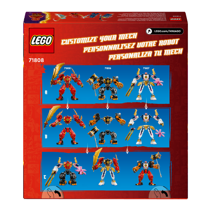 LEGO Ninjago<br> Kai's Elemental Fire Mech<br> 71808