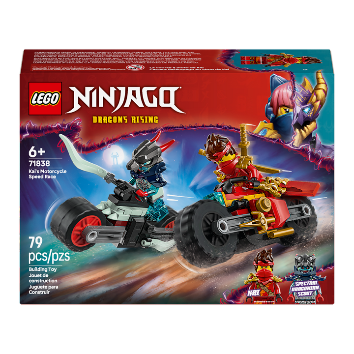 LEGO Ninjago<br> Kai's Motorcycle Speed Race<br> 71838