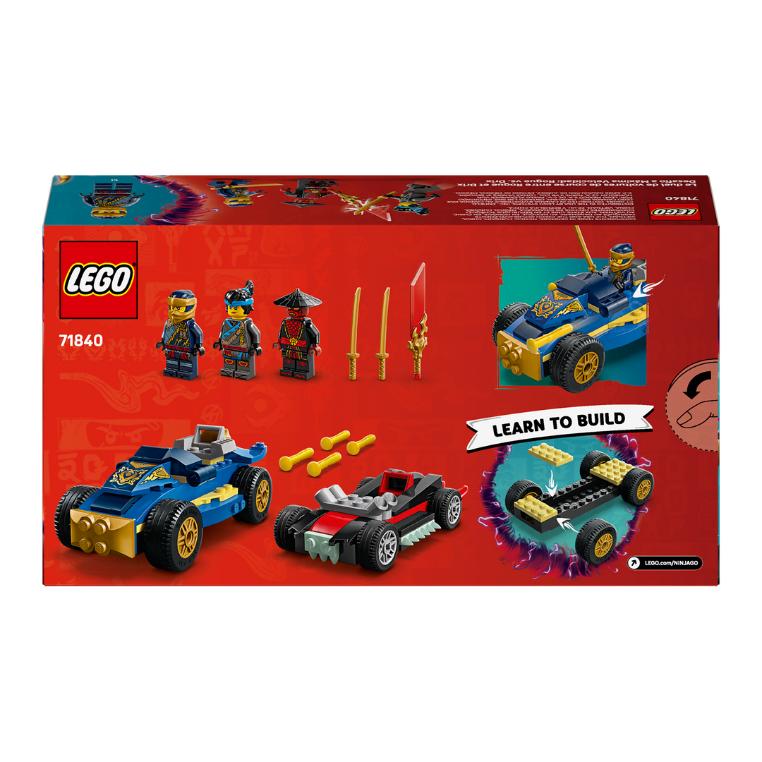 LEGO Ninjago Rogue vs. Drix Race Car Duel 71840 – The 5Fifty5 Shop LEGO Ninjago Rogue vs. Drix Race Car Duel 71840 – The 5Fifty5 Shop