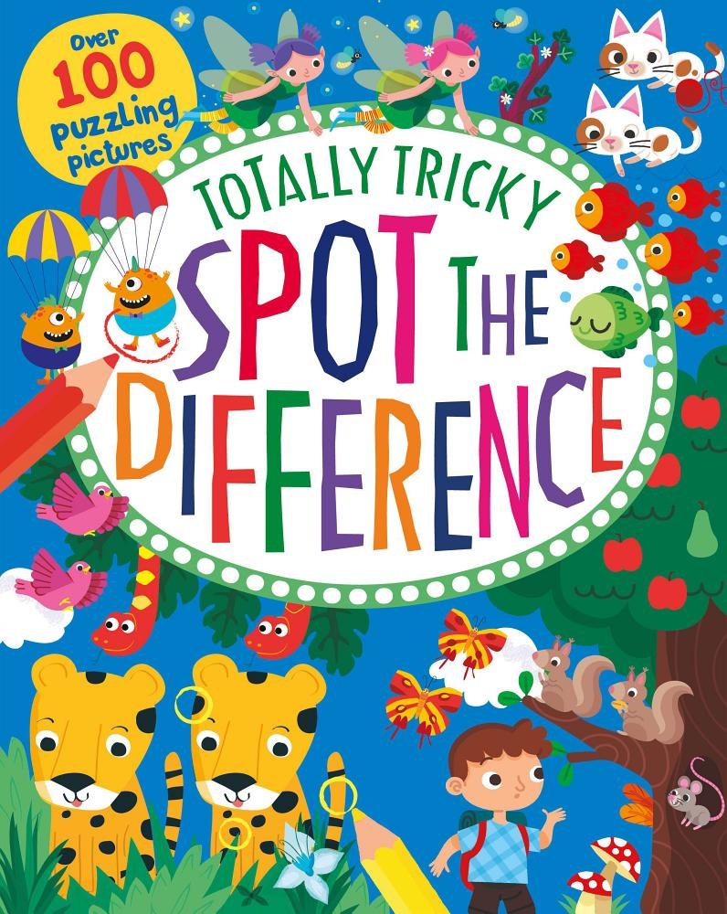 Puzzle Book<br> Totally Tricky<br> Spot The Difference