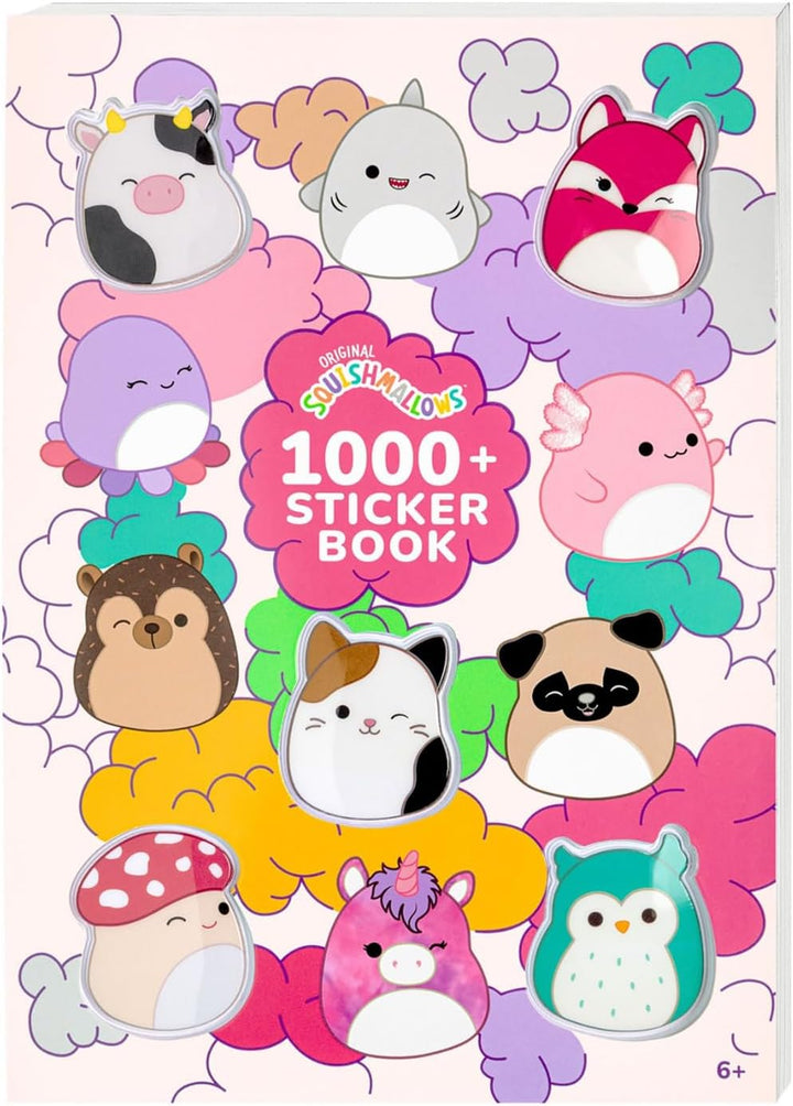 Sticker Book<br> Squishmallows<br> (1000+ Stickers)