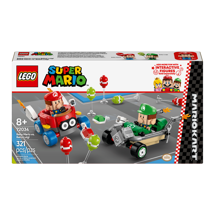 LEGO Super Mario<br> Mario Kart - Baby Mario vs. Baby Luigi<br> 72034