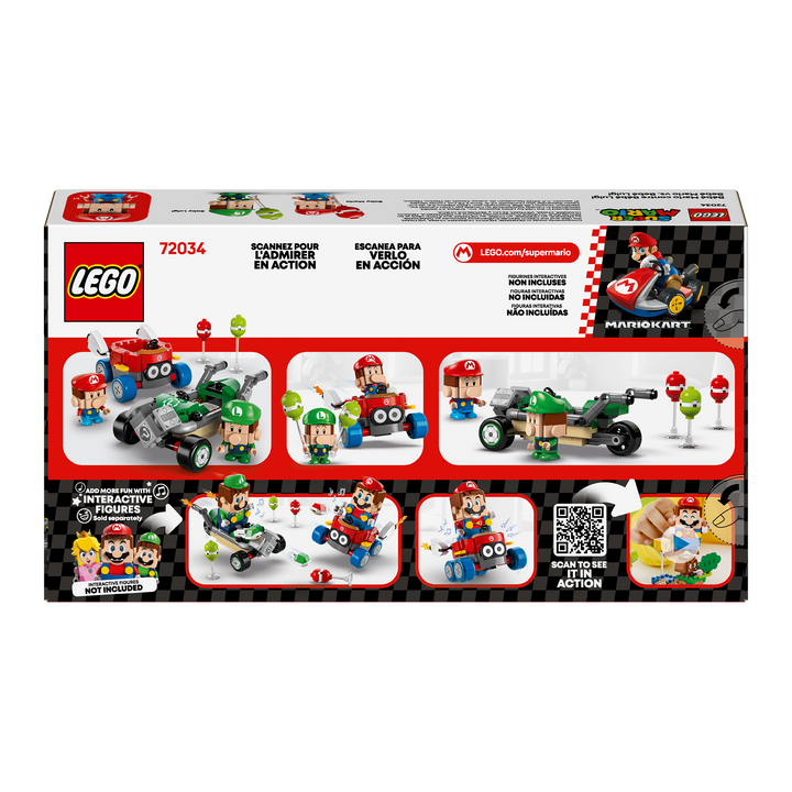 LEGO Super Mario<br> Mario Kart - Baby Mario vs. Baby Luigi<br> 72034