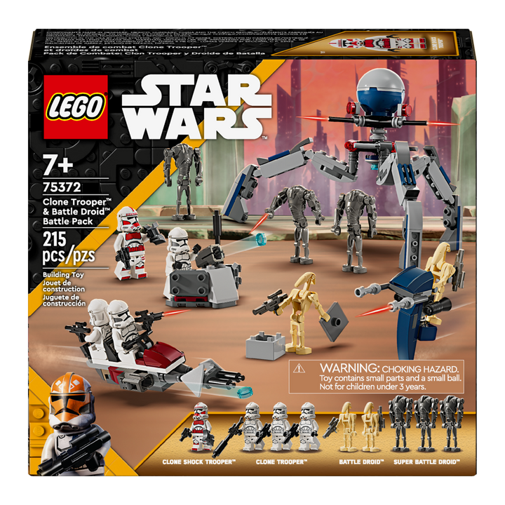 LEGO Star Wars<br> Clone Trooper & Battle Droid Battle Pack<br> 75372