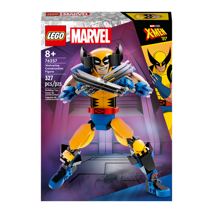 LEGO Marvel<br> Wolverine Construction Figure<br> 76257