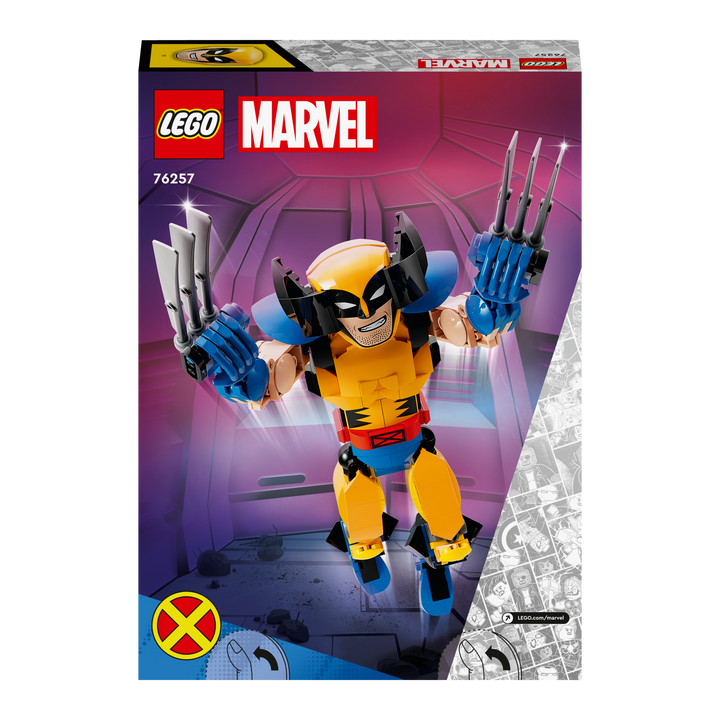 LEGO Marvel<br> Wolverine Construction Figure<br> 76257