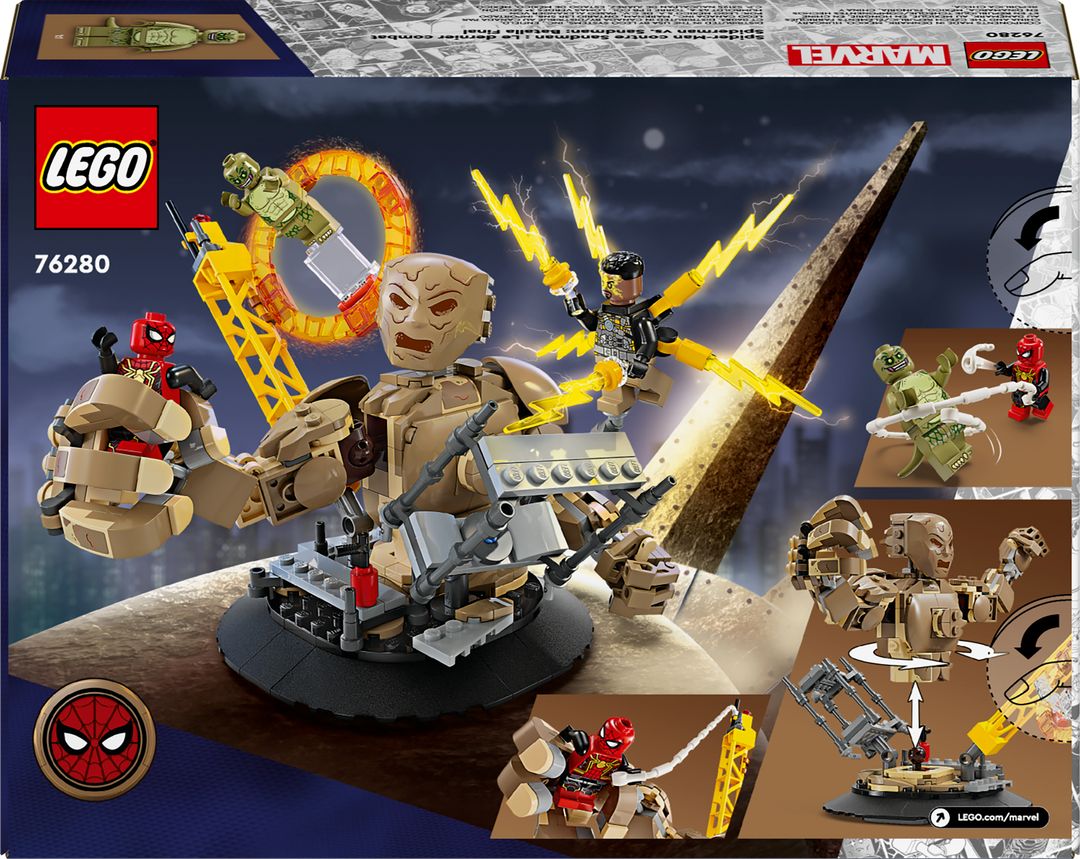 LEGO Marvel<br> Spider-Man vs. Sandman: Final Battle<br> 76280
