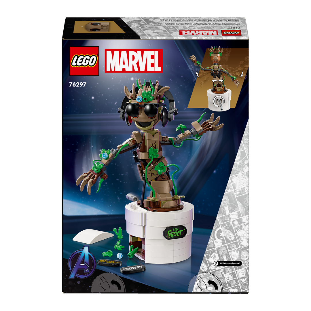 LEGO Marvel<br> Dancing Groot<br> 76297