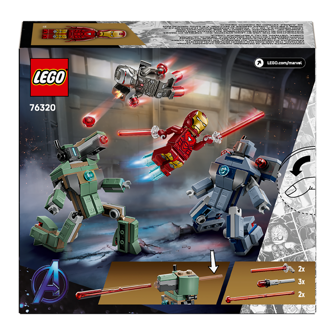 LEGO Marvel<br> Iron Man & War Machine vs. Hammer Drones<br> 76320