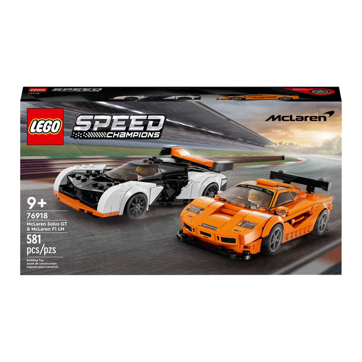 LEGO Speed Champions<br> Mclaren Solus GT & F1 LM<br> 76918