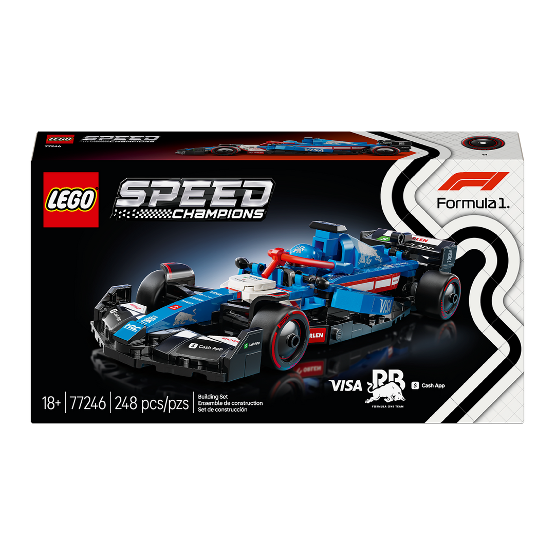 LEGO Speed Champions, Visa Cash App RB VCARB F1 Race Car, 77246