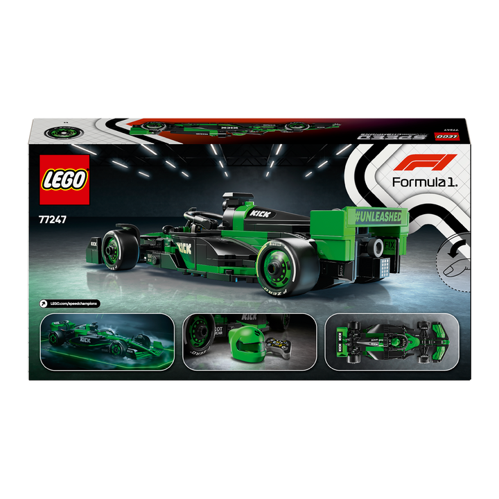 LEGO Speed Champions<br> KICK Sauber F1 Team C44 Race Car<br> 77247