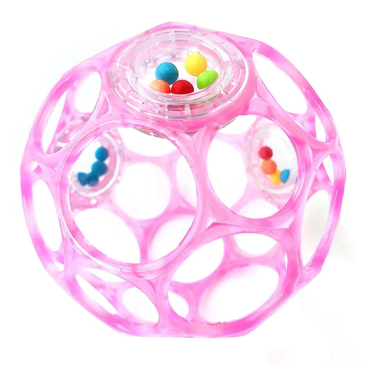 Bright Starts<br> Oball Rattle (4")<br> Assorted Colours