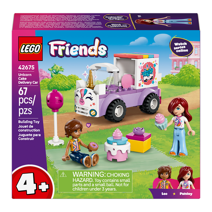 LEGO Friends<br> Unicorn Cake Car<br> 42675