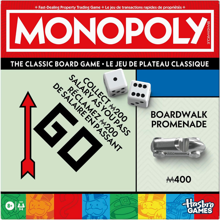 Board Game<br> Hasbro<br> Monopoly