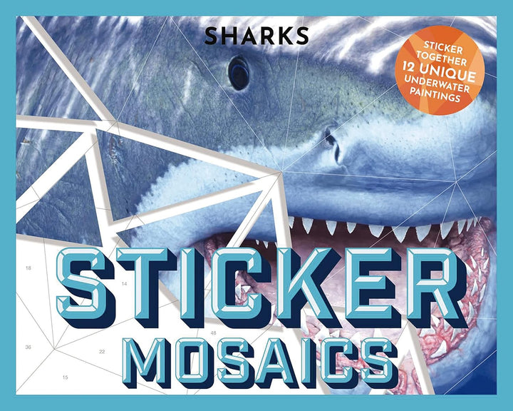 Sticker Book<br> Sticker Mosaics<br> Sharks