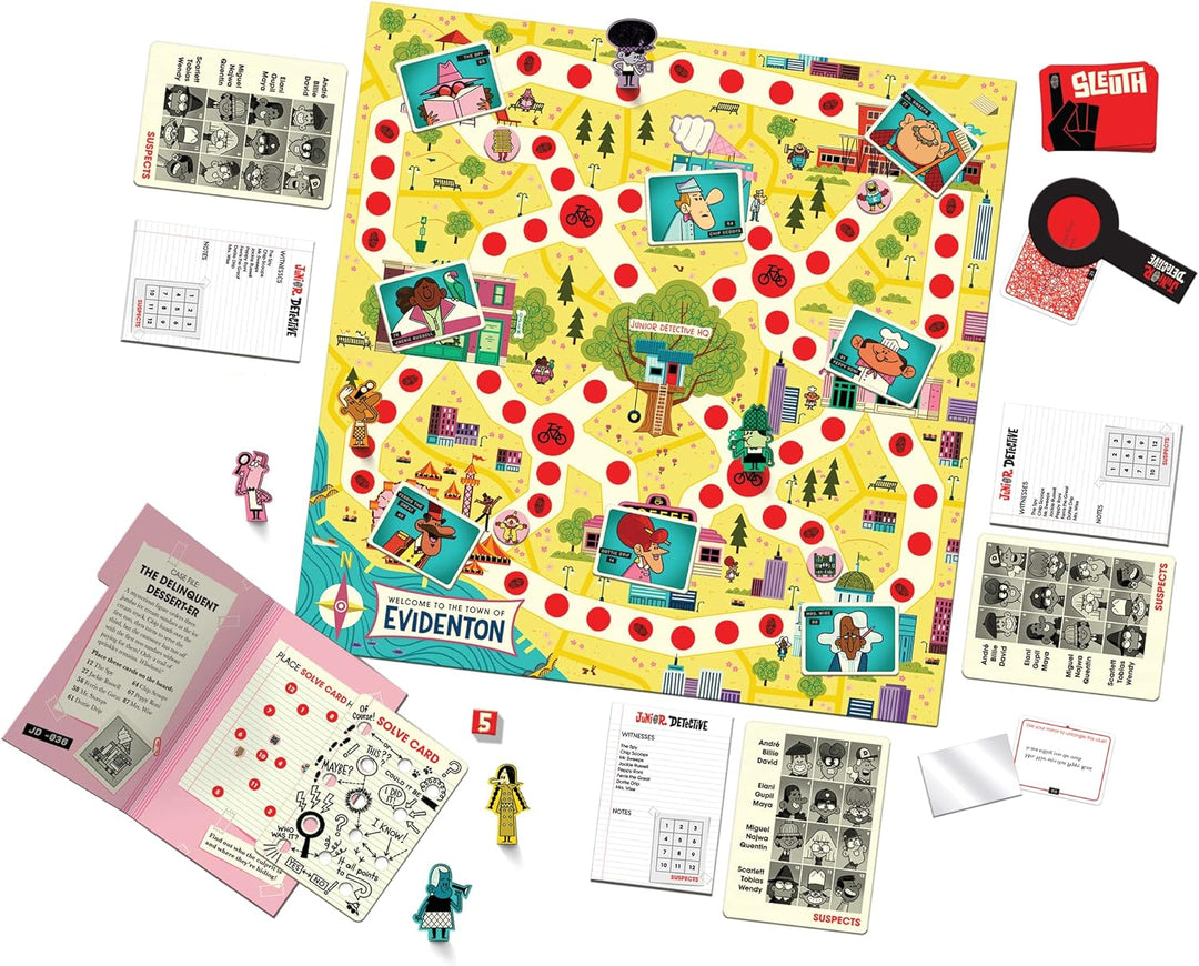 Board Game<br> Buffalo Games<br> Junior Detective