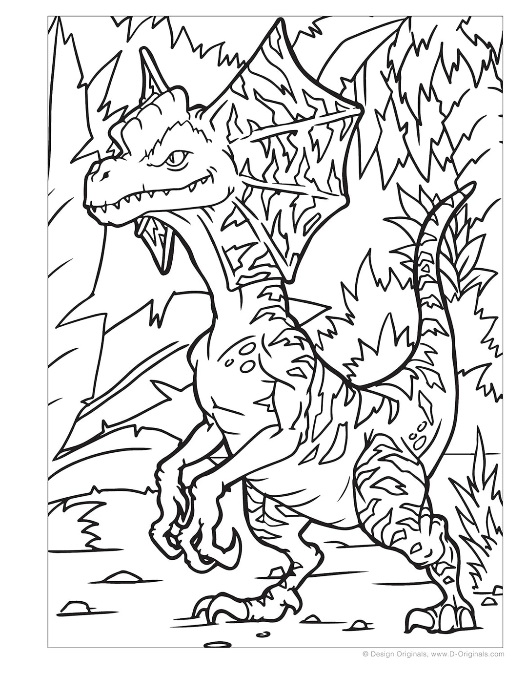 Colouring Book<br> Dinosaurs
