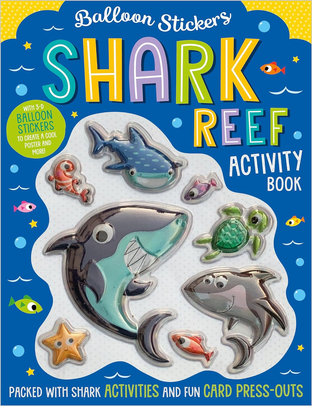 Activity Book<br> Balloon Stickers<br> Shark Reef