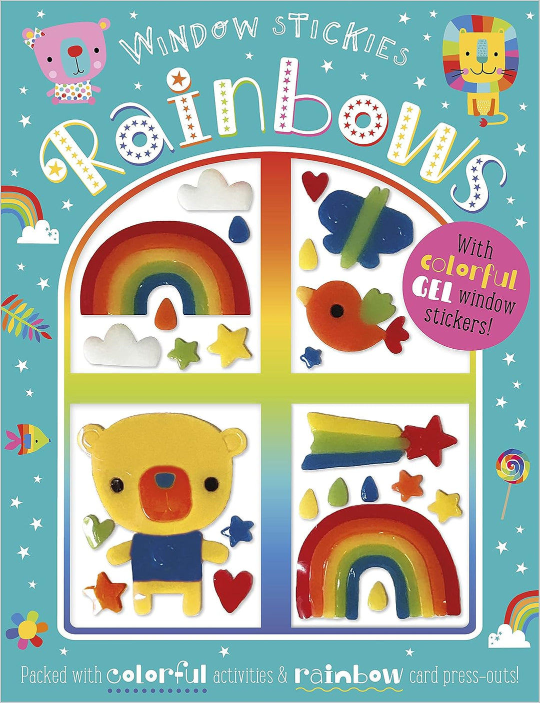 Activity Book<br> Window Stickers<br> Rainbows