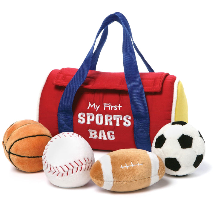 Gund<br> Plush Playset<br> My First Sports Bag