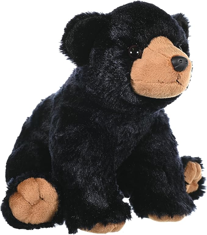 Wild Republic<br> Cuddlekins<br> Black Bear (12")