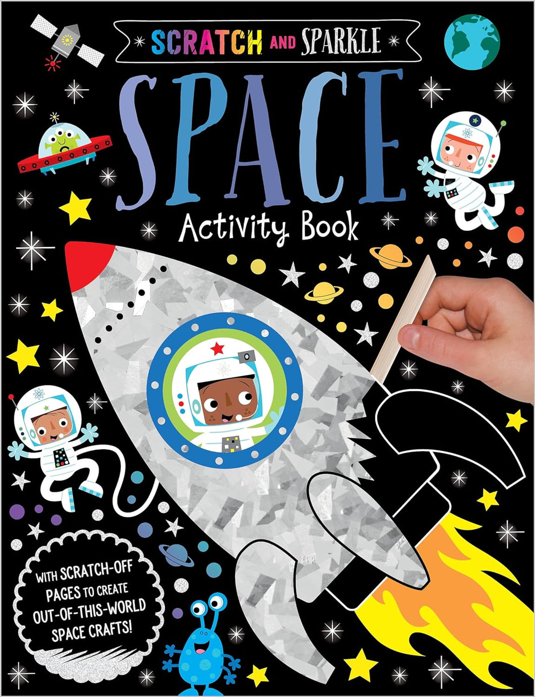 Activity Book<br> Scratch and Sparkle<br> Space