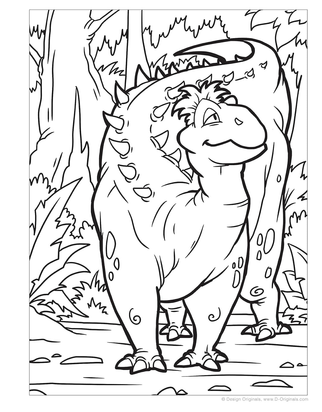 Colouring Book<br> Dinosaurs