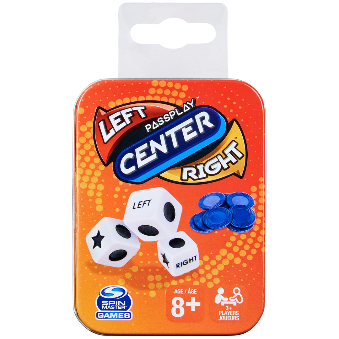 Board Game<br> Spin Master<br> Left Center Right