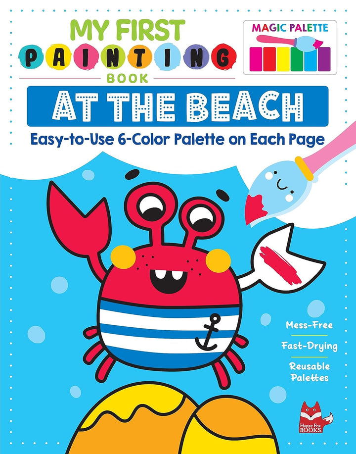 My First<br> Painting Book<br> At the Beach