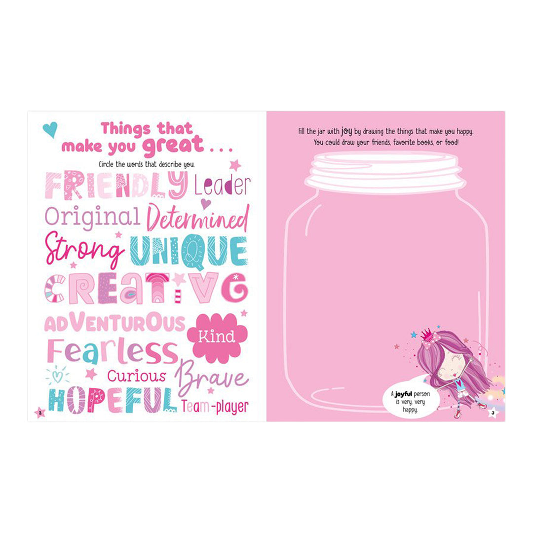 Activity Book<br> Pink and Powerful Sticker