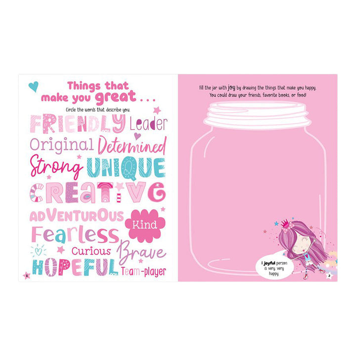 Activity Book<br> Pink and Powerful Sticker